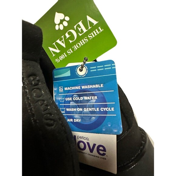 NEW BOBS Skechers Womens Size 7.5 Black Washable Vegan Chill Wedge Ankle Boot - Picture 9 of 9